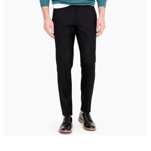 JCREW MENS DRESS PANTS BLACK